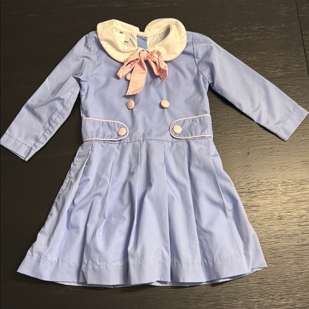 Charming Blue and Pink Kids Dress